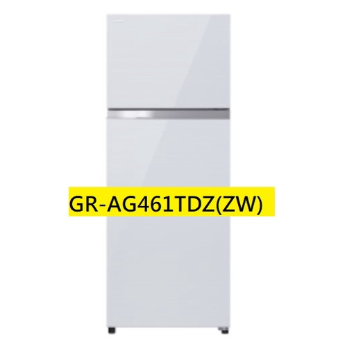 【胖胖3C】TOSHIBA 東芝 409公升雙門變頻冰箱GR-AG461TDZ(ZW)