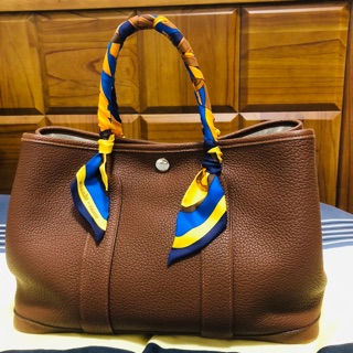 Hermès GP30 garden party 咖啡 Hermes