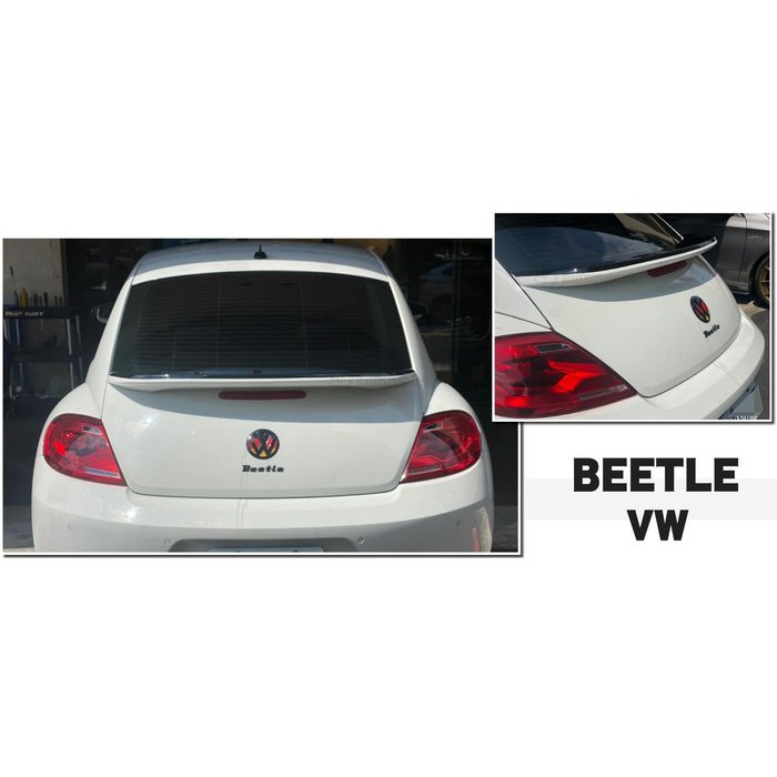 JY MOTOR 車身套件~VW 福斯 BEETLE 金龜車 12 13 14 15 年 雙色 尾翼 含烤漆 ABS材質