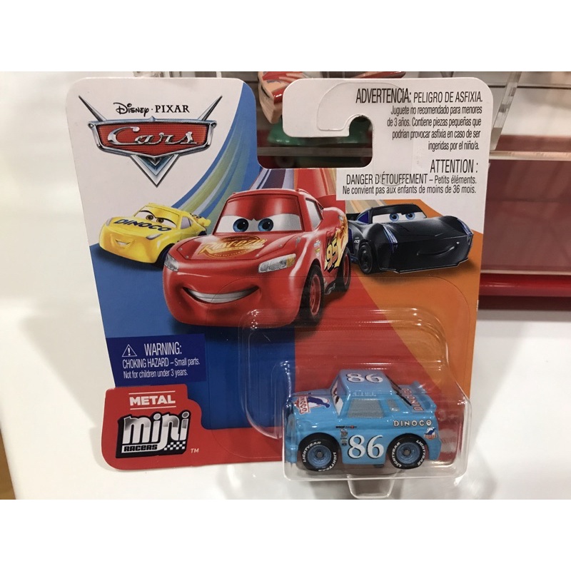 mattel 美泰兒 汽車總動員 迷你小汽車 cars mini DINOCO 86號