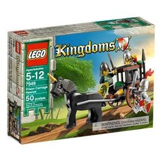 LEGO 樂高 城堡系列 7949 Prison Carriage Rescu