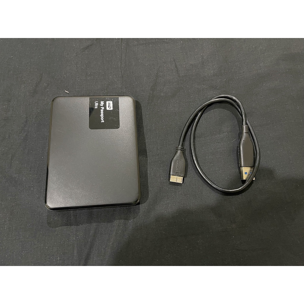 WD 行動外接硬碟 My Passport Ultra 黑色 2.5吋 3TB（誠可議）