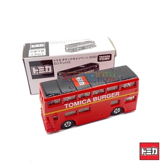 『 單位日貨 』多美 TOMICA 日本正版 X 麥當勞 特別版 限定 非賣品 BURGER 兩階觀光 巴士 合金