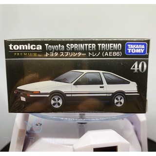 全新 Tomica premium 40多美小汽車 豐田Sprinter Trueno（AE86）黑盒