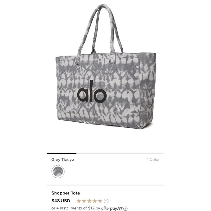 全新現貨alo yoga tote bag 美國時尚瑜珈品牌·托特包（男女背用都好看unisex）