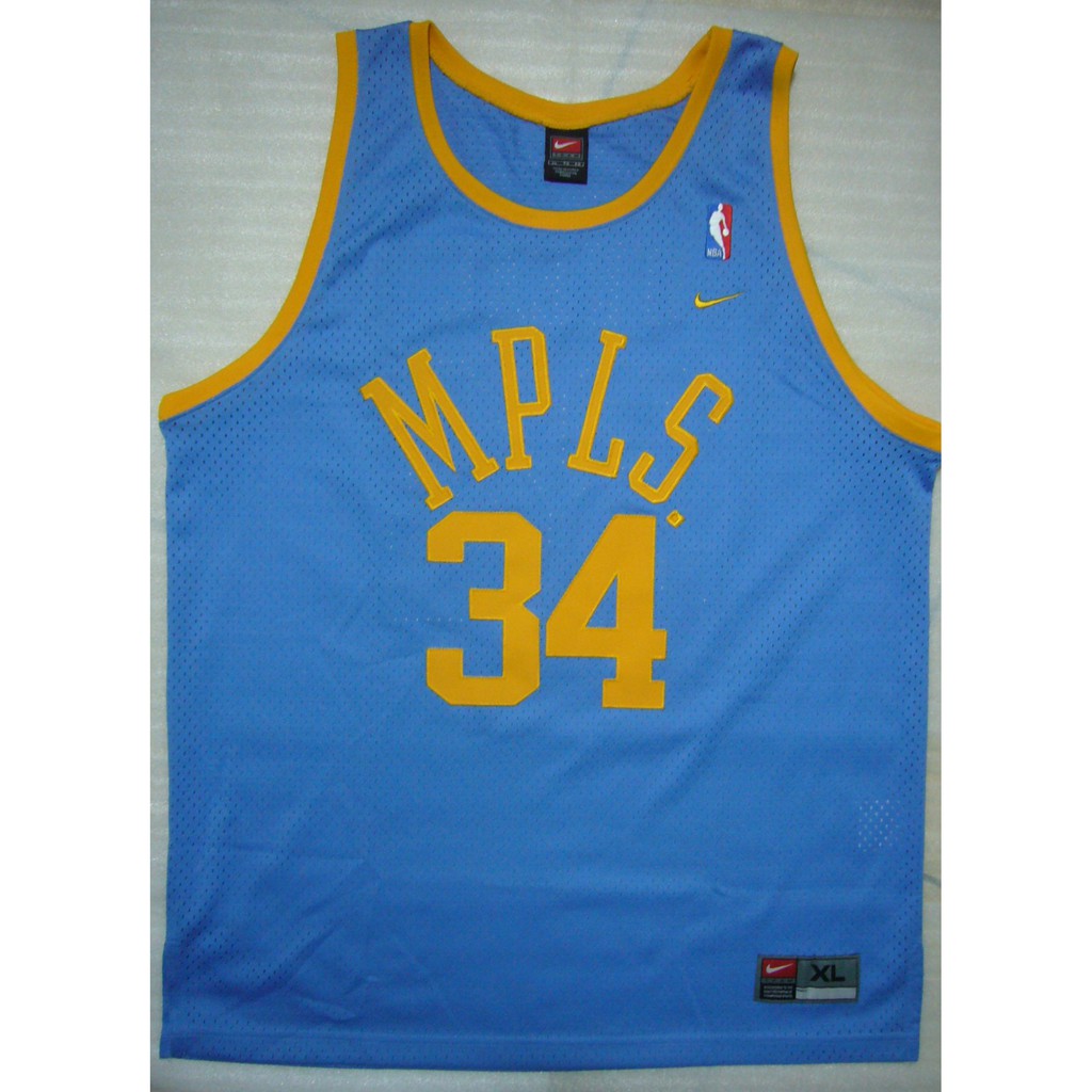 O'NEAL MPLS 湖人球衣 NBA NIKE ALLEN CURRY KOBE JAMES JORDAN MAX