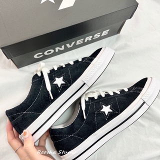 Converse One Star OX 黑白 奶茶 軍綠 米白 藍白 帆布鞋 休閒鞋 低筒 158369C