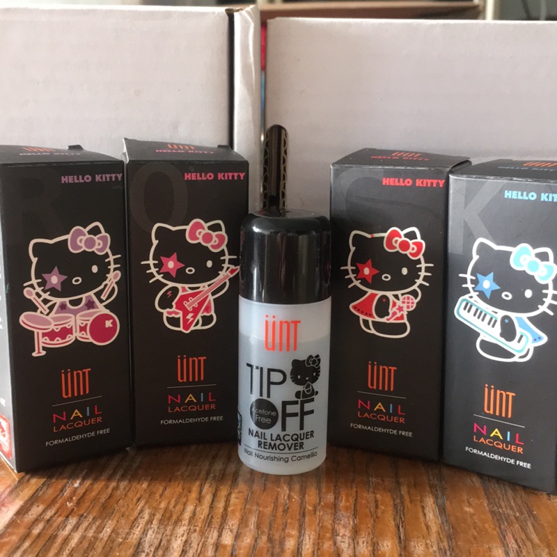 【二手】UNT X HELLO KITTY 頭號粉絲系列指甲彩