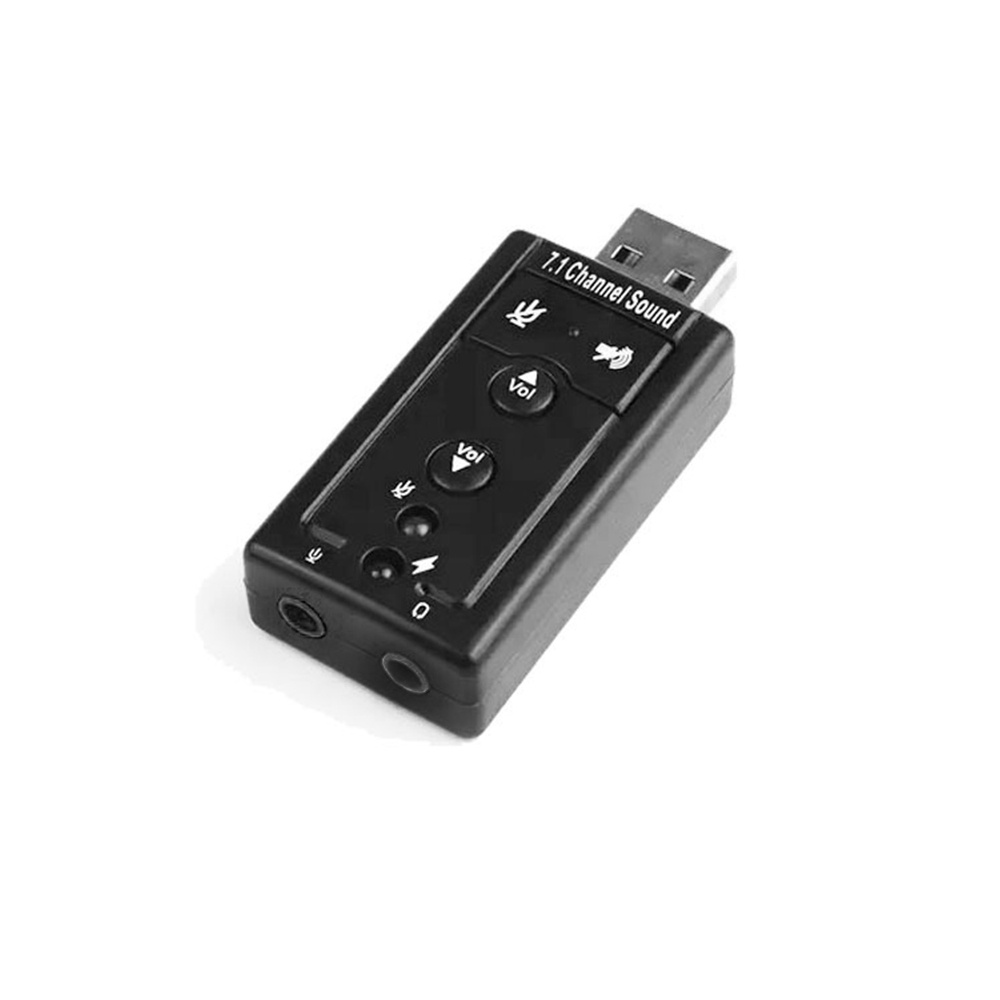 外接式音效轉卡 USB音效 7.1聲道 USB轉音效 音效卡 外接音效卡 聲卡 耳機 麥克風 耳機孔 筆電 桌機用 現貨