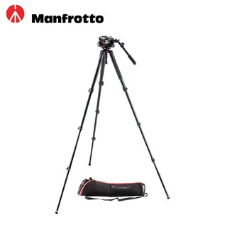 Manfrotto 曼富圖 504HD雲台 + 535鋁合金腳架套裝 / MVK504AQ 廠商直送