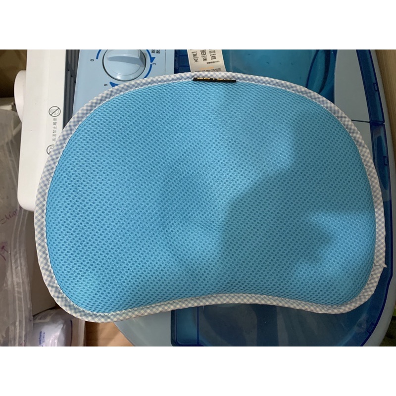 二手~~【COTEX】C-air聰明寶貝涼感嬰兒枕(涼感嬰兒枕 台灣製造 塑頭型 護頭型 防螨 可機洗)