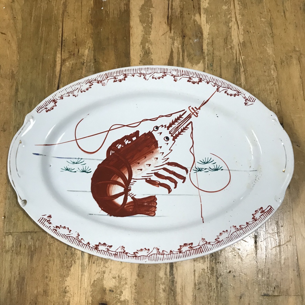 早期瓷器-龍蝦腰子盤