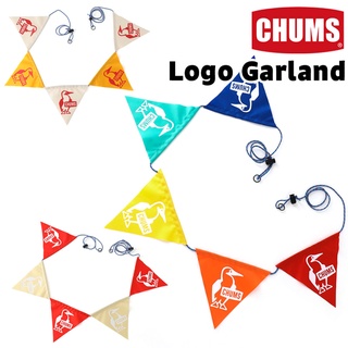 =CodE= CHUMS BOOBY LOGO GARLAND 三角旗吊飾(紅.黃.彩虹) CH62-1683 登山露營