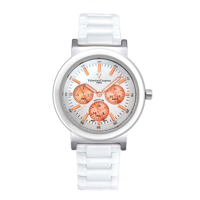 🐻被被熊🐻總代理貨 范倫鐵諾古柏 Valentino Coupeau 香榭 三眼 陶瓷 腕錶 手錶 手表 15