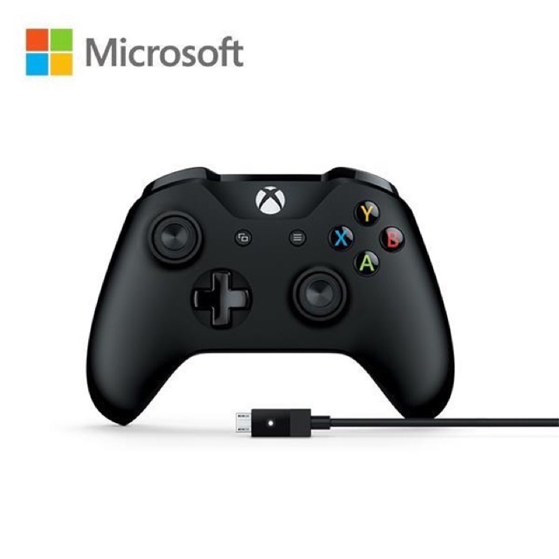 (原廠)Xbox控制器 + Windows 電腦連接線(黑色)