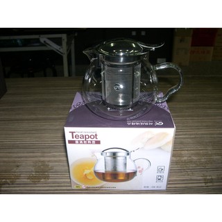 【蝦皮代開發票】玻璃壺 圓滿耐熱壺 600ml 可直火~適用:泡咖啡.茶葉~