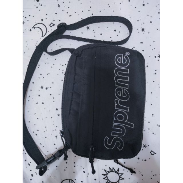 自取$3000 保證正品 SUPREME 45th Shoulder Bag 小包 側背 黑