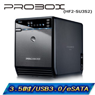 【3CTOWN】含稅附發票 Probox HFR2-SU3S2 四層式 3.5吋磁碟陣列(USB3.0+eSATA)