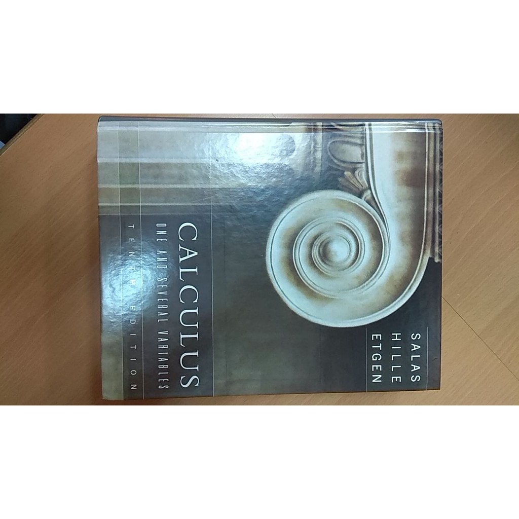 微積分課本 Calculus, 10th ed. (作者: Salas等人)