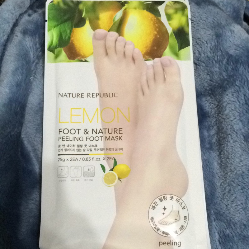 Nature republic 新腳呀角質剝落足膜