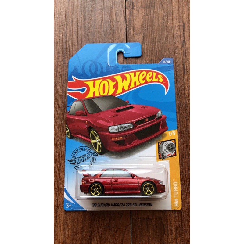 Hot Wheels 風火輪 ‘98 SUBARU IMPREZA 22B STi-VERSION