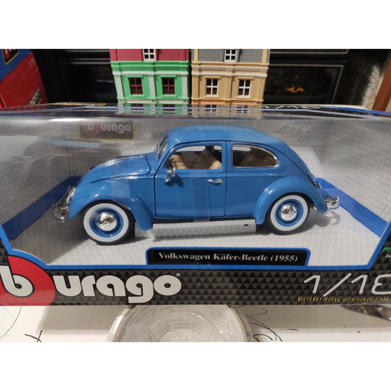 Bburago 1/18 1:18 Volkswagen Kafer Beetle 經典 金龜車 汽車模型 全新 現貨