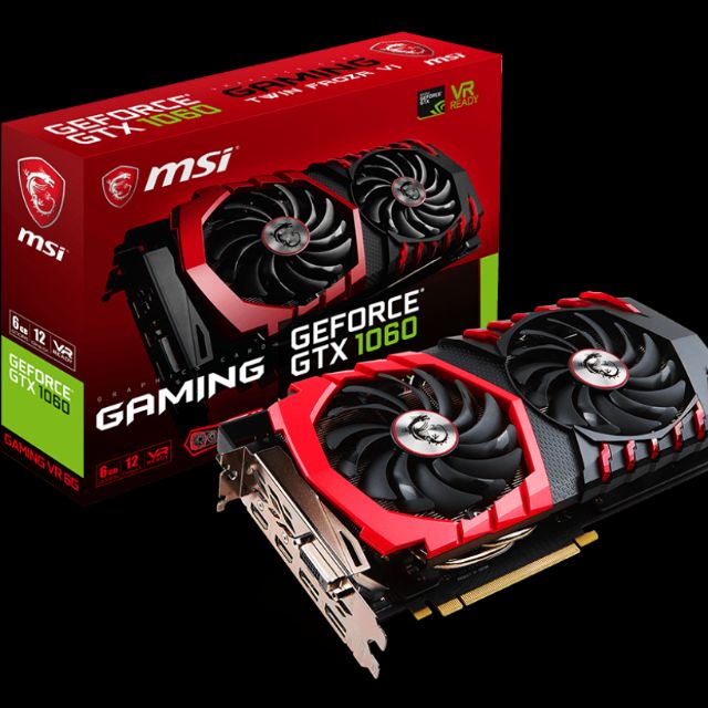 107/9/7號購入 MSI GTX1060 Gaming VR 6G