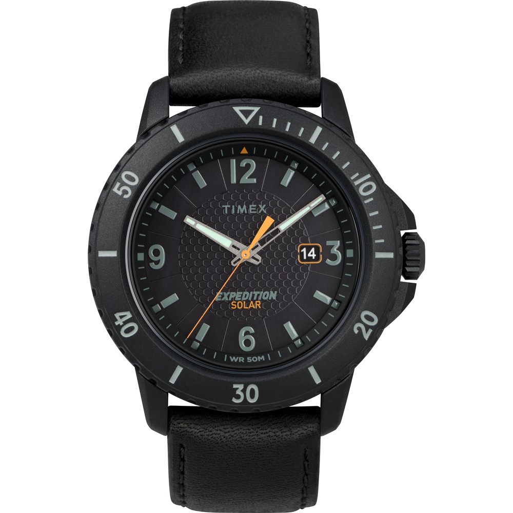 【TIMEX】 天美時 遠征系列 太陽能探險手錶 (黑 TXTW4B14700)