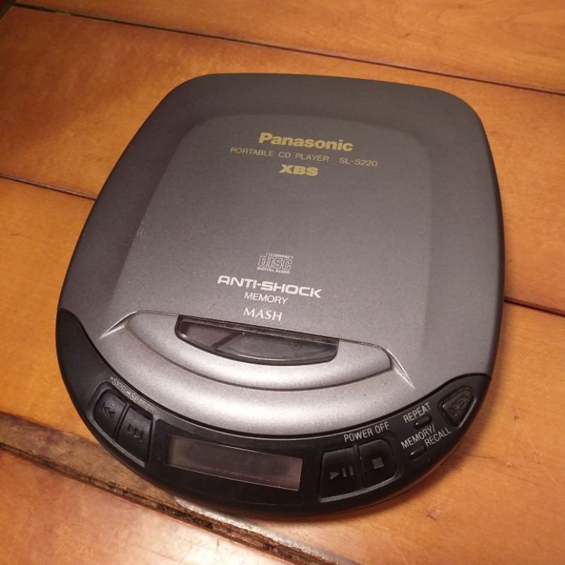 特價優惠 PANASONIC PORTABLE CD PLAYER 日本製造 音質超棒 CD隨身聽 重低音 功能正常