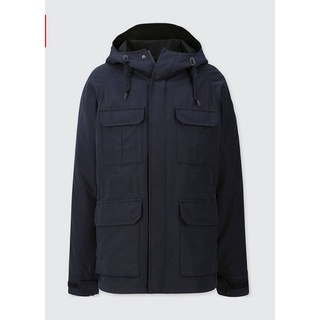 UNIQLO 男裝 登山機能六口袋連帽外套 深藍 size M GU