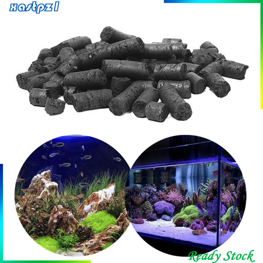 Ready Stock 1袋100克活性炭顆粒水族箱過濾器 蝦皮購物