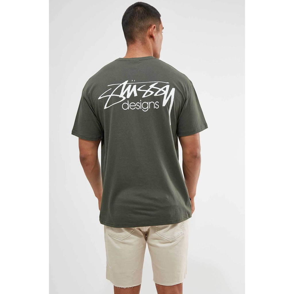 STUSSY DESIGNS S/S TEE | 軍綠