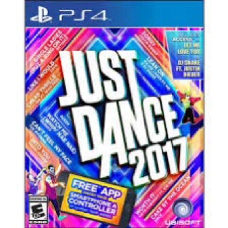 【瑞比Rabbit電玩】PS4『 舞力全開 Just Dance 2017』實體遊戲片，盒裝完整，可正常遊玩，歡迎下單