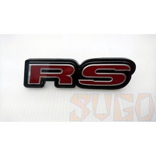 SUGO汽車精品 本田 HONDA全車系適用 RS立體水箱護罩網標