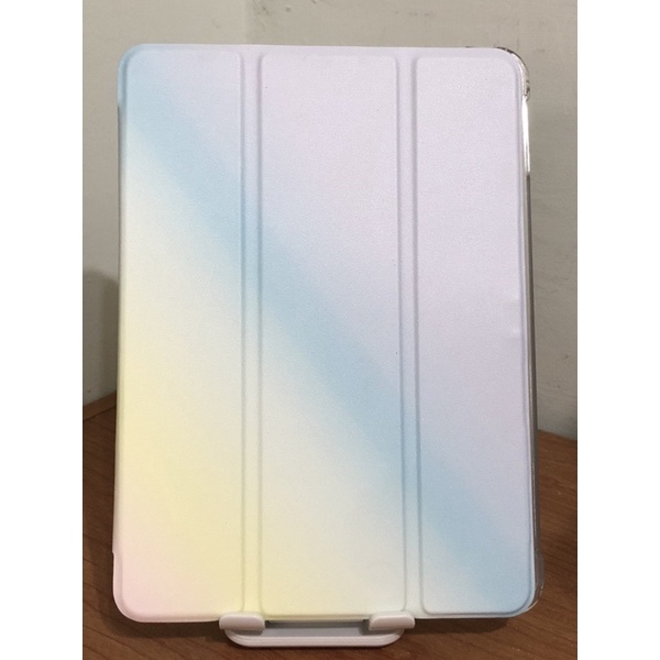 iPad mini4/5 保護殼 彩色 三折款 透明空壓殼 全新
