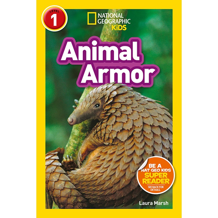 Ngr L1 Animal Armor 英文讀本國家地理分級讀本 歌德書店 蝦皮購物