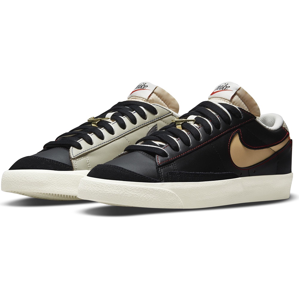 NIKE 耐吉2108 男鞋 休閒鞋  運動鞋 BLAZER LOW 77 PRM 黑 DH4370001