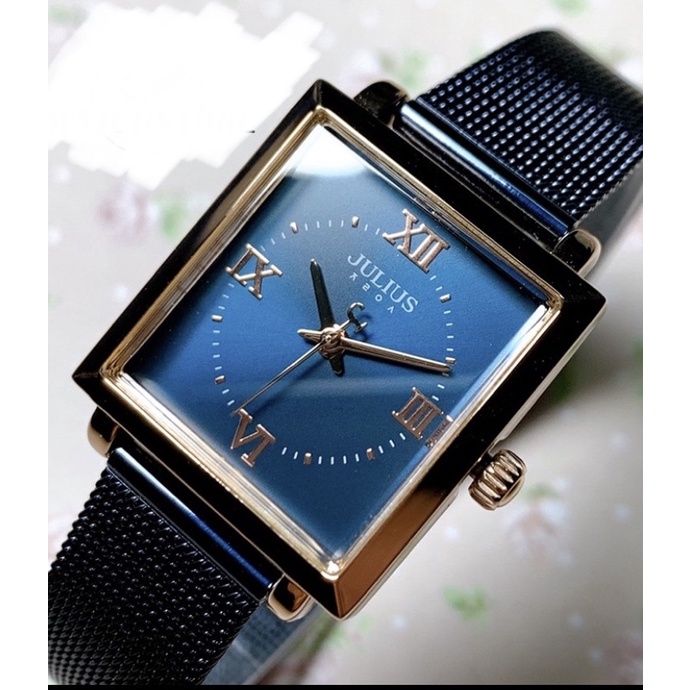 Julius韓國米蘭方錶 手錶（含運）