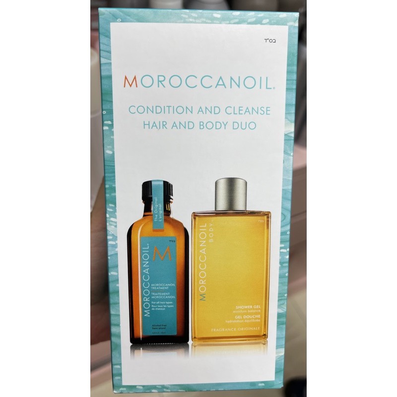 💖送禮好選擇💖MOROCCANOIL摩洛哥優油125ml+沐浴膠250ml