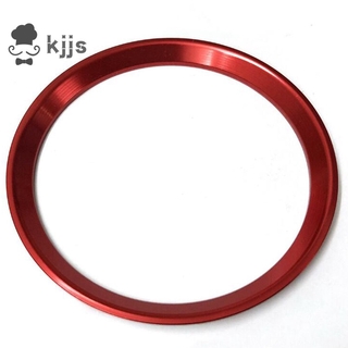 1X紅色方向盤中心徽標裝飾蓋飾圈適用於奔馳C E CLA GLC GLE級2015+