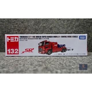 Tomica No 132 橫濱消防局機動拖引車 蝦皮購物