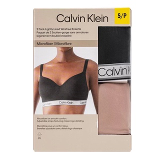 💃摩登黑妞💃 Calvin Klein CK 女 無鋼圈 內衣 2件組 #135503【盒損福利品】