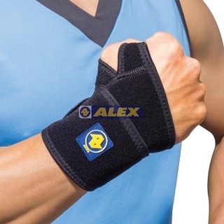 (布丁體育)公司貨附發票 臺灣製 ALEX T-48 連指護腕(單只) 護具 運動護具