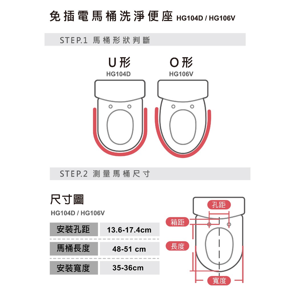 Itai 免插電環保洗淨便座hg104d Hg106v U型 O型 馬桶座白色耐用抗菌雙噴頭洗屁屁 蝦皮購物
