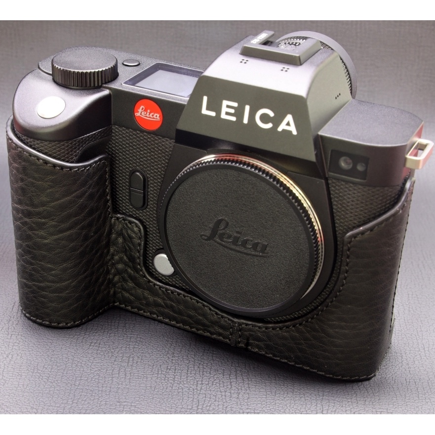 ▼數位相機包 真皮底座包  保護套 Leica/徠卡SL2-S皮套SL2S保護套SL2包底座半套真皮包配件