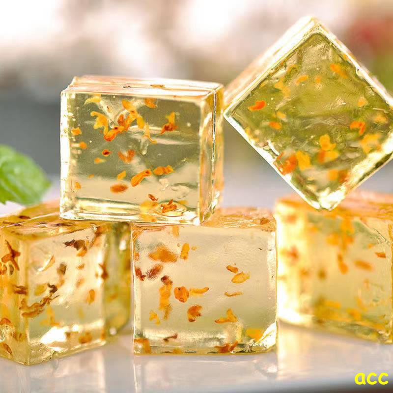 水晶桂花糕桂花凍糕玫瑰百香果水晶糕透明桂花糕廣西桂林特產168g 蝦皮購物