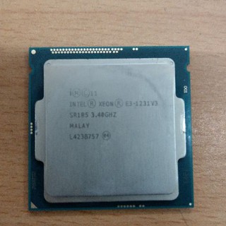 INTEL E3-1231v3 跟E3-1230V3跟E3-1220V3 /LGA1150腳位/ 二手良品