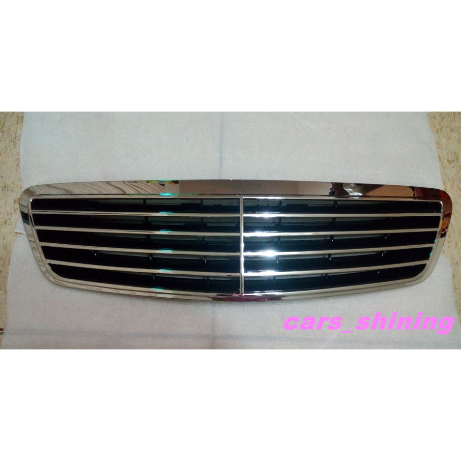 cars_shining 全新 賓士 W220 S320 S350 1998-2005 中網 水箱罩 精品