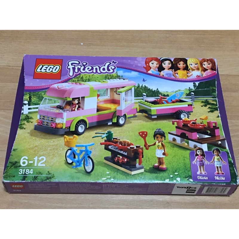 LEGO® 樂高Friends 系列 3184 探險露營隊 （免運）（全新、未拆封）