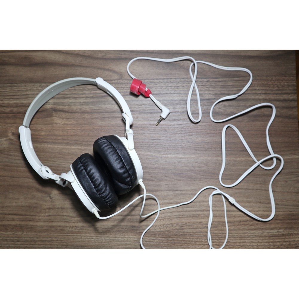 二手🇹🇼 公司貨【鐵三角】ATH-FC5 audio-technica折疊式高傳真立體耳罩式耳機-粉色 附耳機皮套(黑)
